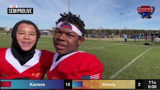 Kansas v Illinois 11u [upl. by Aillimac]