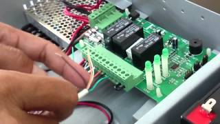 Door Access Control System  Part 1 Installing EMLock amp BIOXCESS Reader [upl. by Aehsan448]