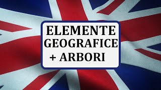 Invata engleza  Elemente geografice  denumiri de arbori [upl. by Banwell]