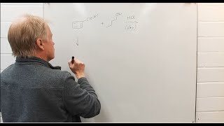 Solving Exam Riddles in Organic Chemistry 13 Protonation of a nitrile to start the reaction [upl. by Ioves]