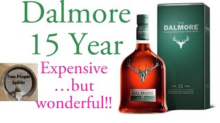 The Dalmore 15 Year Old Single malt scotch whiskey [upl. by Nennerb430]