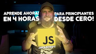 Aprende JavaScript Ahora curso completo desde cero para principiantes [upl. by Downall]