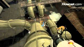 Portal 2 Walkthrough  Chapter 7  Part 5 Portal Gel Room 3 of 3 [upl. by Siuqaj]