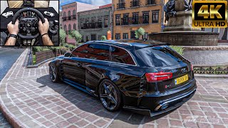 816HP Audi RS6 Avant  Forza Horizon 5  Logitech G923 Steering Wheel [upl. by Vinn84]