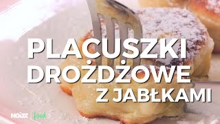 Drożdżowe placuszki z jabłkami  Noizz Food [upl. by Deckert]