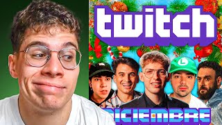 UNICORNIO Reacciona a DICIEMBRE en TWITCH 2023 [upl. by Cummine]