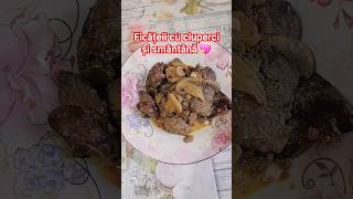 Ficățeii cu ciuperci și smântână shorts liver ficatei mushroom music goodvibes [upl. by Ehcrop]