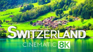 Switzerland in 8K ULTRA HD  Heaven of Earth 60 FPS [upl. by Stephenson]