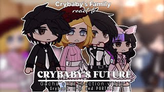 Crybabys Family react to CRYBABYS FUTURE  GCRV  Crybaby K12 and PORTALS [upl. by Pepita]