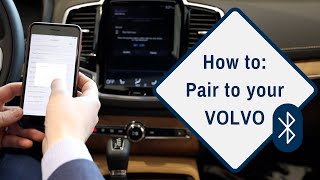 How to Connect to Your Volvo Via Bluetooth [upl. by Yhtur580]