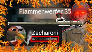 Ze Flammenwerfer 35 Experience  Enlisted [upl. by Landa]