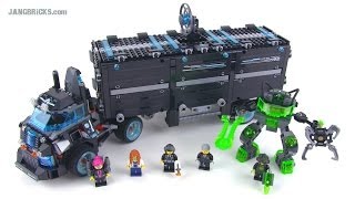 LEGO Ultra Agents 70165 Mission HQ set review Summer 2014 [upl. by Elleryt976]