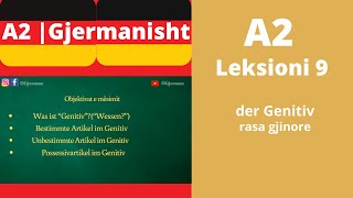 Genitiv  Rasa gjinore  OGjerman  Meso Gjermanisht [upl. by Eillime]