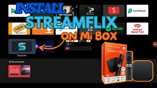 How to Install Streamflix APK on Mi Box Android TV or Firestick [upl. by Idelle]