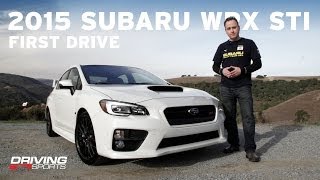 2015 Subaru WRX STI Reviewed and Driven [upl. by Carter942]