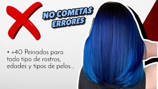 40 Cortes y peinados para pelos AZUL mujer [upl. by Gulick]