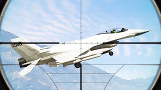 SNIPERS vs PLANES Gone WRONG GTA 5 [upl. by Assetak477]