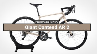 Rower Szosowy Giant Contend AR 2  Prezentacja roweru [upl. by Nitniuq103]