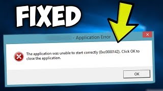 2024 Fix The Application Was Unable to Start Correctly 0xc0000142 Error in Windows 10 [upl. by Lou]