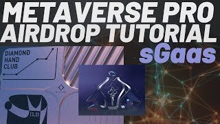 Metaverse PRO Airdrop Tutorial sGaas ETH [upl. by Fevre]