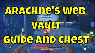 Arachnes Web  Vault Guide and Chest  Immortals Fenyx Rising [upl. by Veljkov]