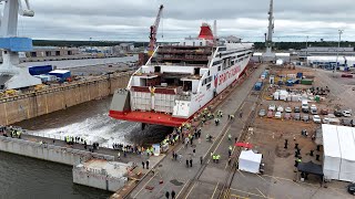 Spirit of Tasmania V naming and launching 19th July [upl. by Ettennahs]