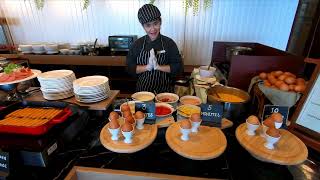 Breakfast Buffet at Koh Chang Paradise Resort amp Spa [upl. by Nirak443]