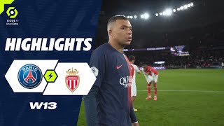 PARIS SAINTGERMAIN  AS MONACO 5  2  Highlights  PSG  ASM  20232024 [upl. by Nairadas]