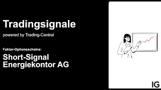 Tradingsignal für FaktorOptionsscheine Short Energiekontor AG [upl. by Letnuahc]