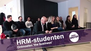 HRMstudenten ontmoeten the business [upl. by Liss]