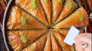 HAZIR YUFKADAN HAVUÇ DİLİM BAKLAVA‼️ baklava [upl. by Anilatac]