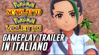 POKEMON SCARLATTO E VIOLETTO GAMEPLAY TRAILER IN ITALIANO SOTTOTITOLI [upl. by Jona]