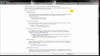 Netzwerkfreigabe unter Windows 7 aktivieren [upl. by Eimas]