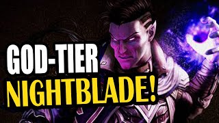 GodTier Heavy Attack Magicka Nightblade Build  POWER BLADE  ESO Update 35 Solo amp Group Build [upl. by Arytas]