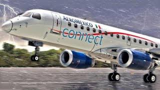 Aeroméxico Connect Flight 2431  Crash Animation [upl. by Nylak]