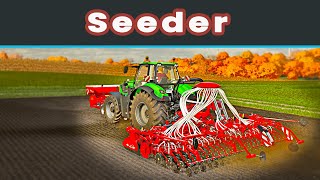 Mastering Seeders in Farming Simulator 22  Beginner Guide [upl. by Netfa578]