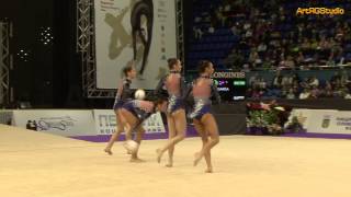 Team Bulgaria BUL 5 Balls  2012 World Cup Kiev quotDeriugina Cupquot 20120318  HD1080 [upl. by Eeliram412]