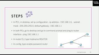 NW LAB 15  Configure SSH using Cisco Packet Tracer  Demo [upl. by Eimarrej]