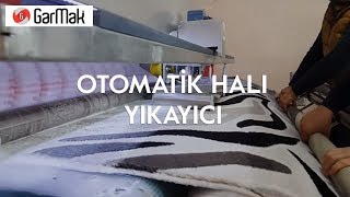 Otomatik Halı Yıkama Makinası  GarMak 2017 [upl. by Noyerb]