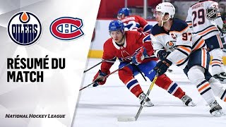 Oilers vs Canadiens 10521  Saison 2021 Match 55 [upl. by Terbecki]