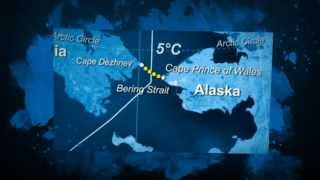 Bering Strait Swim short video [upl. by Niwde]