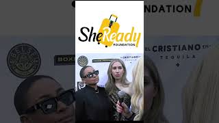 Raven Symone amp Miranda Maday Interview at Tiffany Haddishs Adult Prom 80s Vibe [upl. by Hcra]