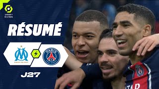 OLYMPIQUE DE MARSEILLE  PARIS SAINTGERMAIN 0  2  Résumé  OM  PSG  20232024 [upl. by Scever725]