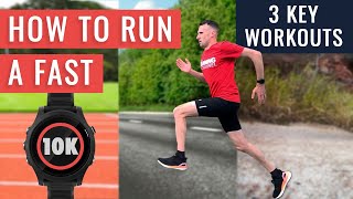 How To Run A Fast 10k  You NEED To Do These 3 Workouts [upl. by Leotie]