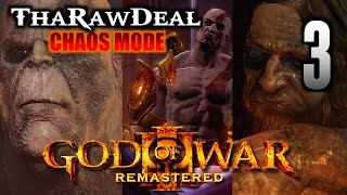 God Of War 3 Remastered PS5 Part 3  Kratos vs Aphrodite Cronos Hephaestus Hera Scorpion Chaos [upl. by Rains217]