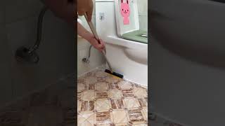 Scrub the floor and wipe the water at the same timeviralvideo youtube [upl. by Annawd61]