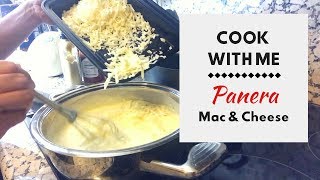 PANERAS MAC amp CHEESE RECIPE  COOK WITH ME  Vlogust 2018 [upl. by Aria]