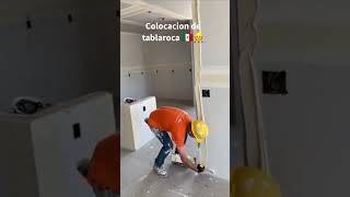 tablaroca en interiores 🇲🇽👷 obra constructora obras construction ingenio arquitectura casa [upl. by Innep12]