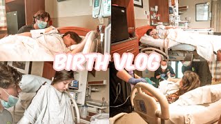 BIRTH VLOG  successful vbac  no epidural emotional  real [upl. by Farley936]