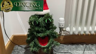 Gemmy Dancing Douglas Fir Review [upl. by Albert279]